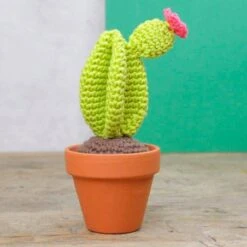 Kit De Amigurumi - Cactus - Hardicraft -Las Tijeras Magicas Tienda kit de amigurumi cactus hardicraft 3