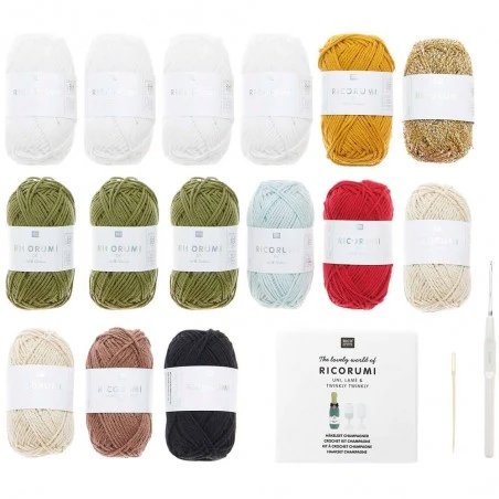 Kit De Amigurumi Champagne - The Winner Is... - Rico Design 6 Kit De Amigurumi Champagne - The Winner Is... - Rico Design - Imagen 4