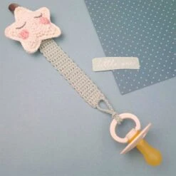 Kit De Amigurumi - Chupetero Con Estrella - Hardicraft -Las Tijeras Magicas Tienda kit de amigurumi chupetero con estrella hardicraft 2