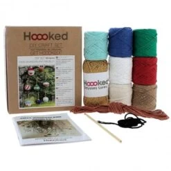 Kit De Amigurumi - Decoración De Navidad - Hoooked 11 Kit De Amigurumi - Decoración De Navidad - Hoooked -Las Tijeras Magicas Tienda kit de amigurumi decoracion de navidad hoooked 1
