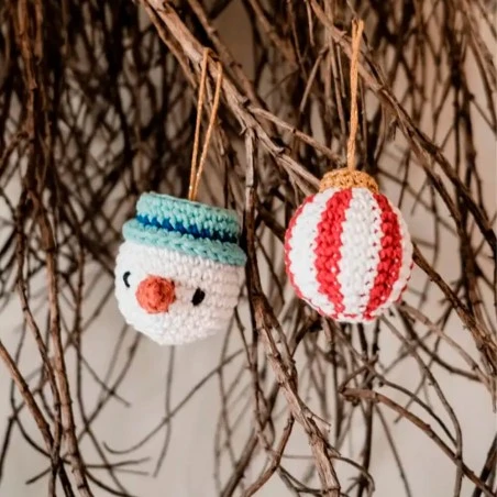 Kit De Amigurumi - Decoración De Navidad - Hoooked 7 Kit De Amigurumi - Decoración De Navidad - Hoooked - Imagen 5