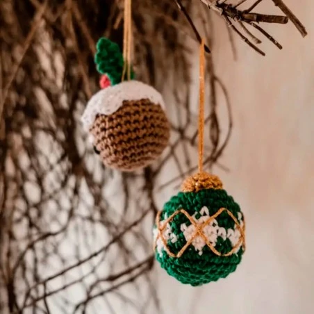 Kit De Amigurumi - Decoración De Navidad - Hoooked 8 Kit De Amigurumi - Decoración De Navidad - Hoooked - Imagen 6