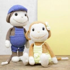 Kit De Amigurumi - El Mono Bryan - Hardicraft -Las Tijeras Magicas Tienda kit de amigurumi el mono bryan hardicraft 2