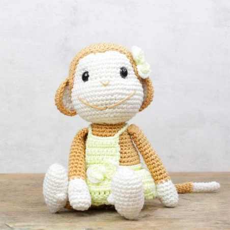Kit De Amigurumi - La Mona Nikki - Hardicraft 3 Kit De Amigurumi - La Mona Nikki - Hardicraft