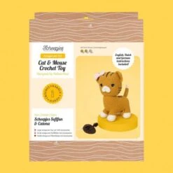 Kit De Amigurumi - Gato Y Ratón - Scheepjes 8 Kit De Amigurumi - Gato Y Ratón - Scheepjes -Las Tijeras Magicas Tienda kit de amigurumi gato y raton scheepjes 2