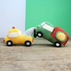 Kit De Amigurumi - Grúa - Hardicraft -Las Tijeras Magicas Tienda kit de amigurumi grua hardicraft 4