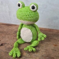 Kit De Amigurumi - La Rana Vinny - Hardicraft