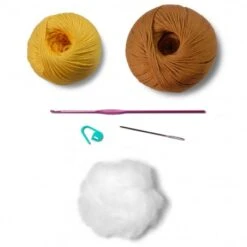 Kit De Amigurumi Lovey Blanket - Leon - Circulo 13 Kit De Amigurumi Lovey Blanket - Leon - Circulo -Las Tijeras Magicas Tienda kit de amigurumi lovey blanket leon circulo 5