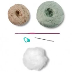 Kit De Amigurumi Lovey Blanket - Teddy Bear - Circulo 11 Kit De Amigurumi Lovey Blanket - Teddy Bear - Circulo -Las Tijeras Magicas Tienda kit de amigurumi lovey blanket teddy bear circulo 4