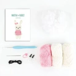 Kit De Amigurumi Martha The Rabbit - Anchor 6 Kit De Amigurumi Martha The Rabbit - Anchor -Las Tijeras Magicas Tienda kit de amigurumi martha the rabbit anchor 1