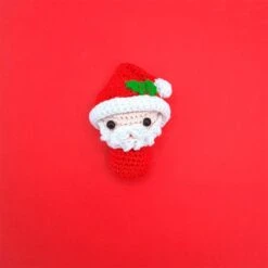 Kit De Amigurumi - Mini Santa Claus - Hardicraft