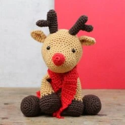 Kit De Amigurumi - Reno Rudolf - Hardicraft