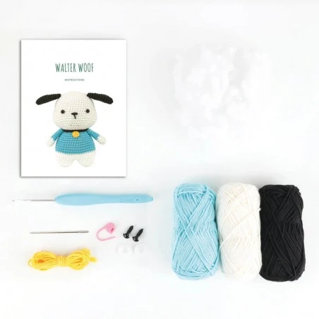 Kit De Amigurumi Walter Woof - Anchor 4 Kit De Amigurumi Walter Woof - Anchor - Imagen 2