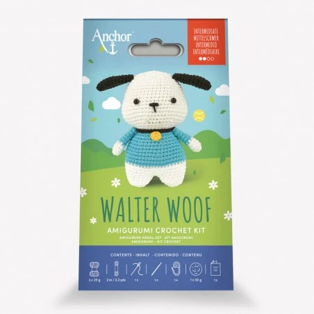 Kit De Amigurumi Walter Woof - Anchor 5 Kit De Amigurumi Walter Woof - Anchor - Imagen 3
