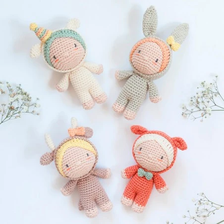 Kit De Amigurumis - Pandilla De La Granja - Anchor 5 Kit De Amigurumis - Pandilla De La Granja - Anchor - Imagen 3