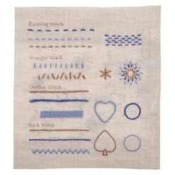 Kit De Bordado - Muestrario De 15 Puntos Básicos - Tulip -Las Tijeras Magicas Tienda kit de bordado 15 puntos basicos tulip 3