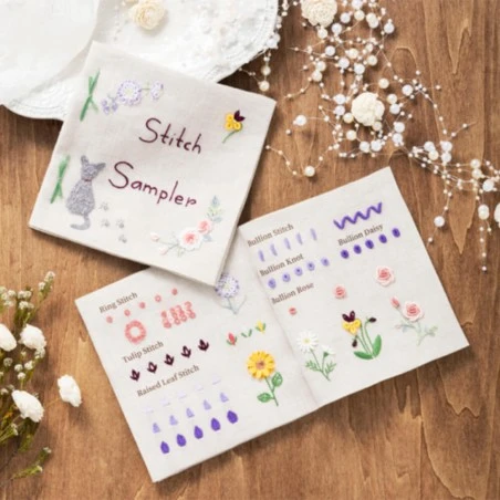 Kit De Bordado - Muestrario De Puntos 3D - Tulip 3 Kit De Bordado - Muestrario De Puntos 3D - Tulip