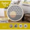 Kit De Bordado Blackwork - Geometric Circles - Anchor 1 Kit De Bordado Blackwork - Geometric Circles - Anchor -Las Tijeras Magicas Tienda kit de bordado blackwork geometric circles anchor
