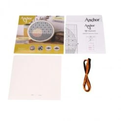 Kit De Bordado Blackwork - Geometric Circles - Anchor -Las Tijeras Magicas Tienda kit de bordado blackwork geometric circles anchor 2