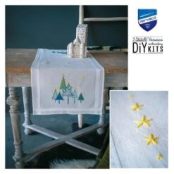 Kit De Bordado Camino De Mesa - Pinos Modernos - Vervaco 9 Kit De Bordado Camino De Mesa - Pinos Modernos - Vervaco -Las Tijeras Magicas Tienda kit de bordado camino de mesa pinos modernos vervaco 3