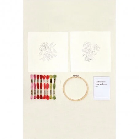 Kit De Bordado - Clavel Poético - DMC 7 Kit De Bordado - Clavel Poético - DMC - Imagen 5