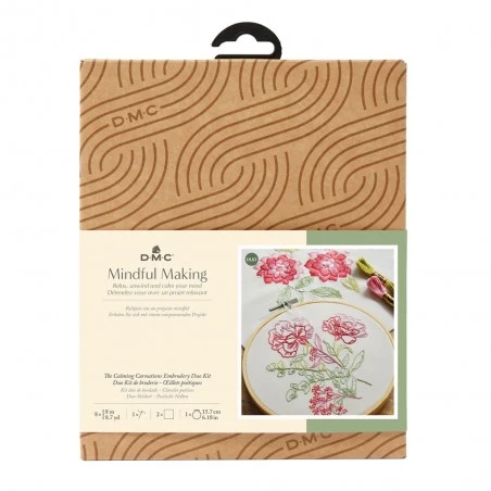 Kit De Bordado - Clavel Poético - DMC 8 Kit De Bordado - Clavel Poético - DMC - Imagen 6