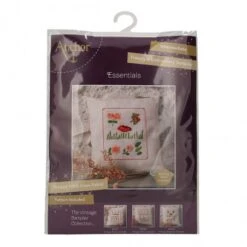 Kit De Bordado - Cojín Begonia - Anchor 7 Kit De Bordado - Cojín Begonia - Anchor -Las Tijeras Magicas Tienda kit de bordado cojin begonia anchor 2