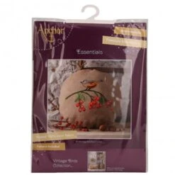 Kit De Bordado Cojín Redondo - Vintage Birds - Anchor 10 Kit De Bordado Cojín Redondo - Vintage Birds - Anchor -Las Tijeras Magicas Tienda kit de bordado cojin redondo vintage birds anchor 3