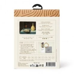 Kit De Bordado Con Bastidor - Le Dessert De Gaufrettes - DMC -Las Tijeras Magicas Tienda kit de bordado con aro el postre de barquillos dmc 3