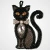 Kit De Bordado Con Cuentas Colgante - Cat Marquis -Las Tijeras Magicas Tienda kit de bordado con cuentas colgante cat marquis
