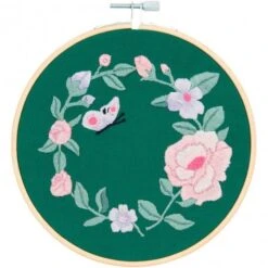 Kit De Bordado - Floral Wreath - Rico Design 6 Kit De Bordado - Floral Wreath - Rico Design -Las Tijeras Magicas Tienda kit de bordado floral wreath rico design 1
