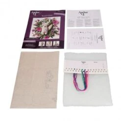 Kit De Bordado - Frida Fox - Anchor -Las Tijeras Magicas Tienda kit de bordado frida fox anchor 1