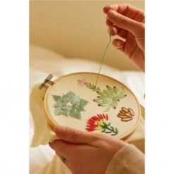 Duo Kit De Bordado - Jardín En Miniatura - DMC -Las Tijeras Magicas Tienda kit de bordado jardin en miniatura dmc 3