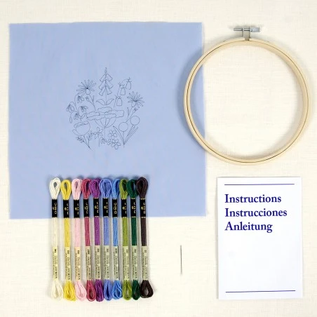 Kit De Bordado - Jardín Inglés By Celeste Johnston - DMC 5 Kit De Bordado - Jardín Inglés By Celeste Johnston - DMC - Imagen 3