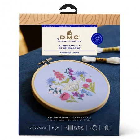 Kit De Bordado - Jardín Inglés By Celeste Johnston - DMC 6 Kit De Bordado - Jardín Inglés By Celeste Johnston - DMC - Imagen 4