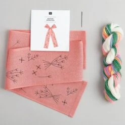 Kit De Bordado - Lazo Spring Flowers - Rico Design -Las Tijeras Magicas Tienda kit de bordado lazo spring flowers rico design 2