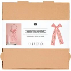 Kit De Bordado - Lazo Spring Flowers - Rico Design -Las Tijeras Magicas Tienda kit de bordado lazo spring flowers rico design 3