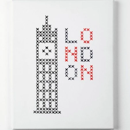 Kit De Bordado - London - Anchor 3 Kit De Bordado - London - Anchor