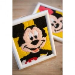 Kit De Bordado Long Stitch - Mickey Mouse - Vervaco -Las Tijeras Magicas Tienda kit de bordado long stitch mickey mouse vervaco 1
