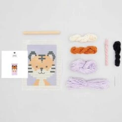 Kit De Bordado Longstitch - Colgante Tigre - Rico Design 5 Kit De Bordado Longstitch - Colgante Tigre - Rico Design -Las Tijeras Magicas Tienda kit de bordado longstitch colgante tigre rico design 1