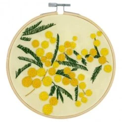 Kit De Bordado - Mimosas By Marie-Dominique Procureur - DMC
