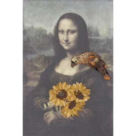Kit De Bordado - Mona Lisa Y Los Girasoles - DMC 3 Kit De Bordado - Mona Lisa Y Los Girasoles - DMC