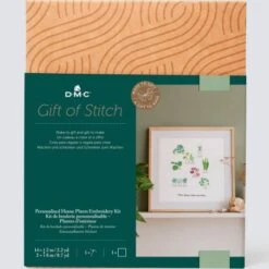 Kit De Bordado - Plantas De Interior - DMC 7 Kit De Bordado - Plantas De Interior - DMC -Las Tijeras Magicas Tienda kit de bordado plantas de interior dmc 2