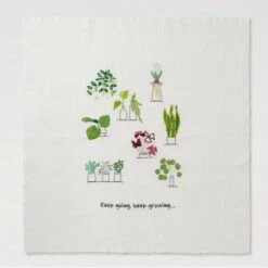 Kit De Bordado - Plantas De Interior - DMC