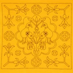 Kit De Bordado Sashiko - Italy. Little Birds Of Assisi - Tulip