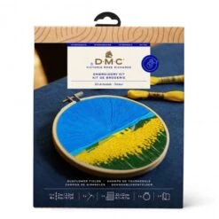 Kit De Bordado Tradicional - Campos De Girasoles - DMC -Las Tijeras Magicas Tienda kit de bordado tradicional campos de girasoles dmc 2