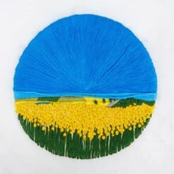 Kit De Bordado Tradicional - Campos De Girasoles - DMC