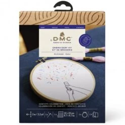 Kit De Bordado Tradicional - Celebración Con Confeti - DMC 8 Kit De Bordado Tradicional - Celebración Con Confeti - DMC -Las Tijeras Magicas Tienda kit de bordado tradicional celebracion con confetti dmc 2