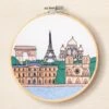 Kit De Bordado Tradicional - Monumentos Parisinos - DMC
