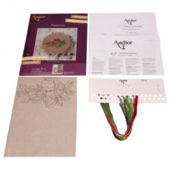 Kit De Bordado - Vintage Birds - Anchor 8 Kit De Bordado - Vintage Birds - Anchor -Las Tijeras Magicas Tienda kit de bordado vintage birds anchor 2